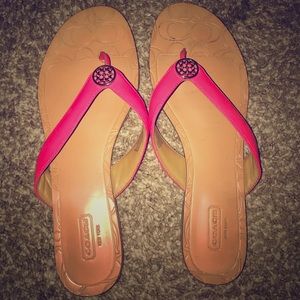 Coach Flip Flops